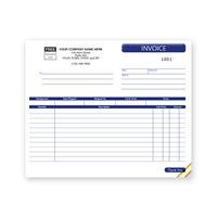 General Shipping Invoice, Compact