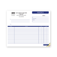 Compact Invoice, Lined